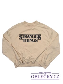 Zvětšit Světlá mikina Stranger Things pro holky secondhand