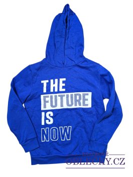 Zvětšit Modrá mikina s nápisem pro kluky secondhand St.Bernard