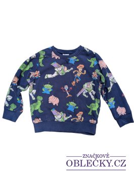Zvětšit Modrá mikina Toy Story pro kluky secondhand Disney