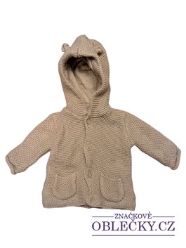 Zvětšit Béžová pletená bunda pro kluky secondhand George