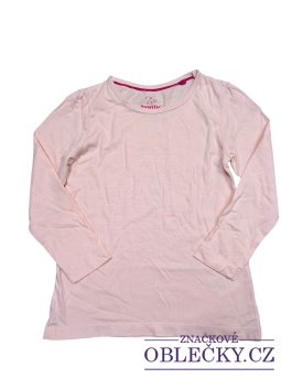 Zvětšit Růžové triko dlouhý rukáv pro holky secondhand lupilu
