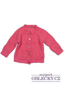 Zvětšit Růžový svetr pro holky secondhand mothercare