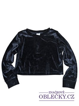 Zvětšit Semišový crop černý pro holky secondhand PatPat
