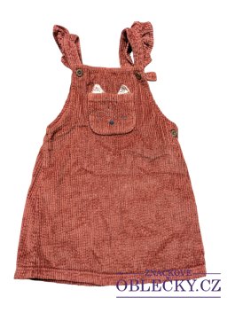 Zvětšit Světle hnědé šaty s motivem lišky pro holky secondhand F&F