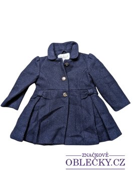Zvětšit Tmavý kabát se třpytkami pro holky secondhand Matalan