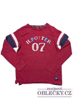 Zvětšit Vínové triko Harry Potter pro kluky secondhand M&S