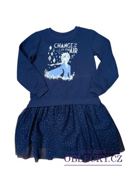 Zvětšit Mikinové šaty Frozen pro holky secondhand Disney