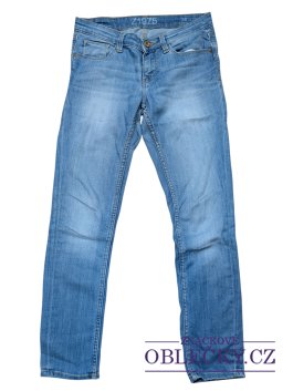 Zvětšit Světlé džíny pro holky secondhand Zara Denim