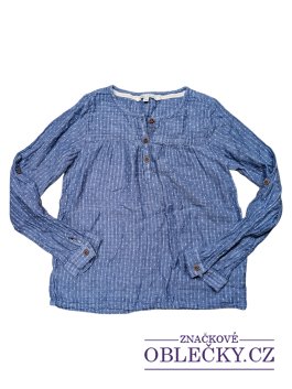 Zvětšit Světle modrá halenka se vzorem pro holky secondhand Fat Face