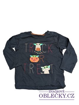 Zvětšit Černé Halloweenské triko pro kluky secondhand George