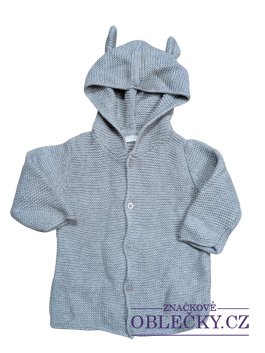 Zvětšit Pletená bunda světlá pro kluky secondhand Next