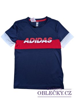 Zvětšit Sportovní pruhované triko pro kluky secondhand Adidas