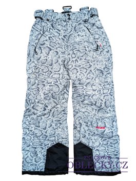 Zvětšit Bílo šedé vzorované oteplováky pro holky secondhand Peak Performance