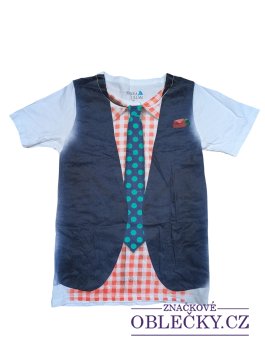 Zvětšit Triko s podobou košile pro kluky secondhand Sierra Julian