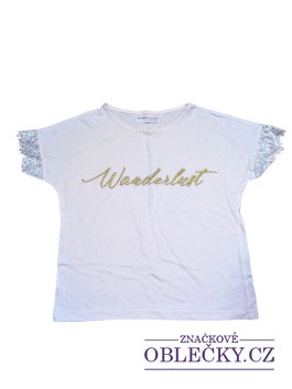 Zvětšit Světle růžové triko s nápisem pro holky secondhand Minoti