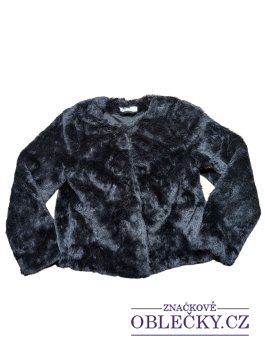 Zvětšit černý kožíšek pro holky secondhand 