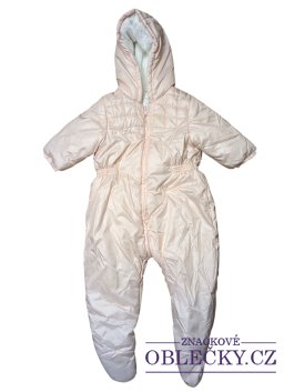 Zvětšit Světle růžová zimní kombinéza pro holky secondhand Carrement Beav