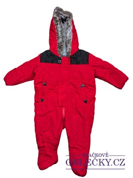 Zvětšit Červené zimní dupačky pro kluky secondhand TU