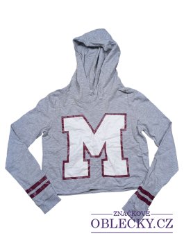 Zvětšit Šedá mikina s obrázkem pro holky secondhand H&M