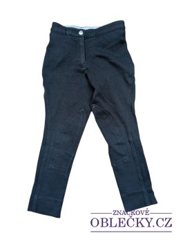 Zvětšit Černé elastické kalhoty pro holky secondhand Caldene