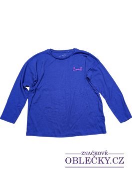 Zvětšit Tmavě modré triko s nápisem pro holky secondhand Next