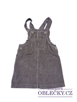 Zvětšit Hnědá manšestrová šatovka pro holky secondhand Nutmeg