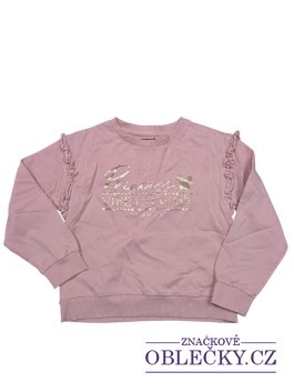 Zvětšit Růžová mikina se zlatým nápisem pro holky secondhand Studio