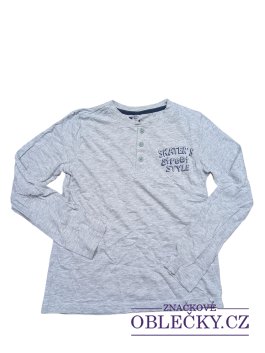 Zvětšit Šedé triko s nápisem pro kluky secondhand Alive