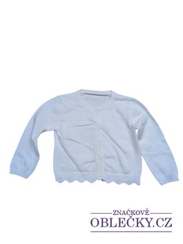 Zvětšit Bílý svetřík pro holky secondhnand Matalan