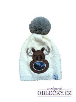 Zvětšit Bílá čepice se sobem a bambulí pro holky secondhand Tottenham Hotspur