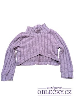 Zvětšit Fialové crop triko pro holky secondhand