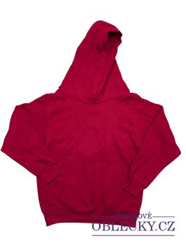 Zvětšit Červená mikina s kapucí pro kluky secondhand Russell Athletic