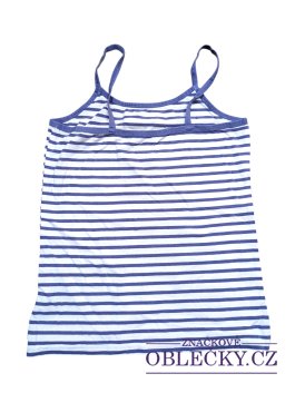 Zvětšit Modro bílé pruhované triko pro holky secondhand Hip&Hopps