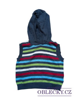 Zvětšit Pruhovaná svetrová vesta pro kluky secondhand Cherokee