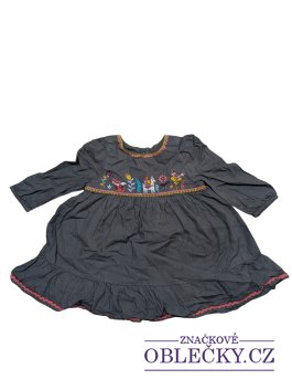 Zvětšit Šedé šaty s obrázky pro holky secondhand Nutmeg