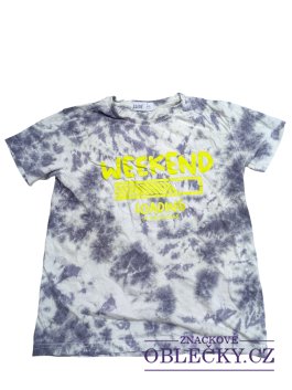 Zvětšit Batikované triko s nápisem pro kluky secondhand Cleve