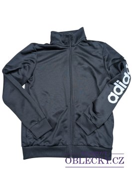 Zvětšit Černá sportovní mikina pro kluky secondhand Adidas