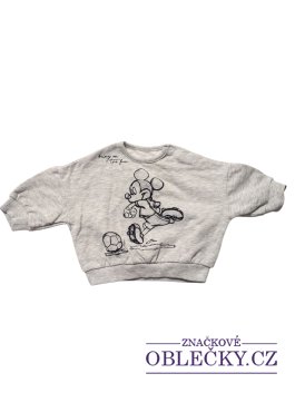 Zvětšit Šedá mikina Mickey pro kluky secondhand Disney