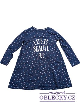 Zvětšit Tmavě modré šaty pro holky secondhand