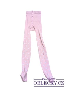 Zvětšit růžové punčocháčky pro holky secondhand