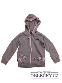 Zvětšit Růžová mikina pro holky s kolouškem secondhand