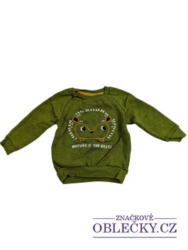 Zvětšit Zelená mikina s ježečkem pro kluky secondhand